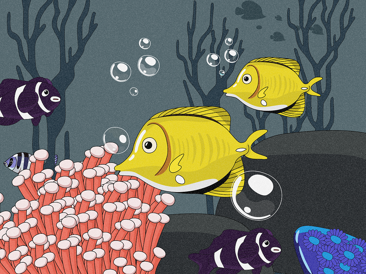 海底世界Undersea illustrations