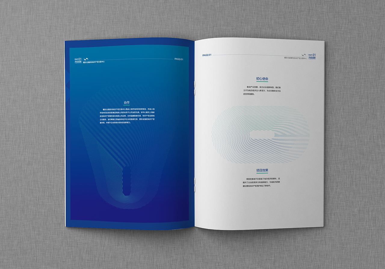 画册/版式设计/商业画册-简约大气