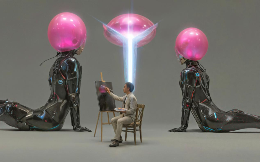 「热爱」，新同学｜联想RTX AI PC未来艺术展+沙龙空降石家庄（图ZMTQ4ODQ5NDA=） - 资讯 - 站酷设计师打广告的小Z原创素材 - 站酷ZCOOL