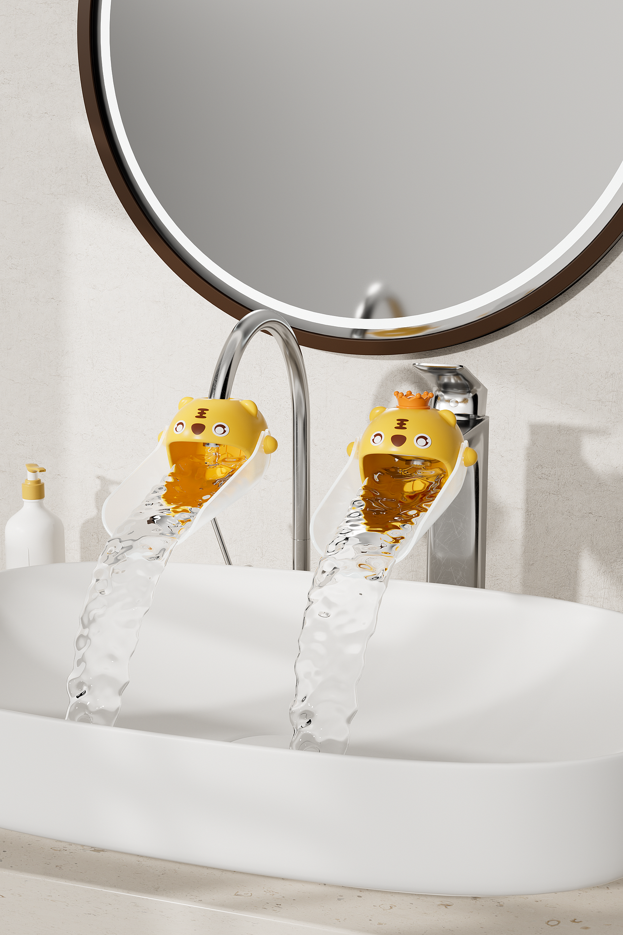 水龙头延伸器渲染-母婴-三维-C4D渲染