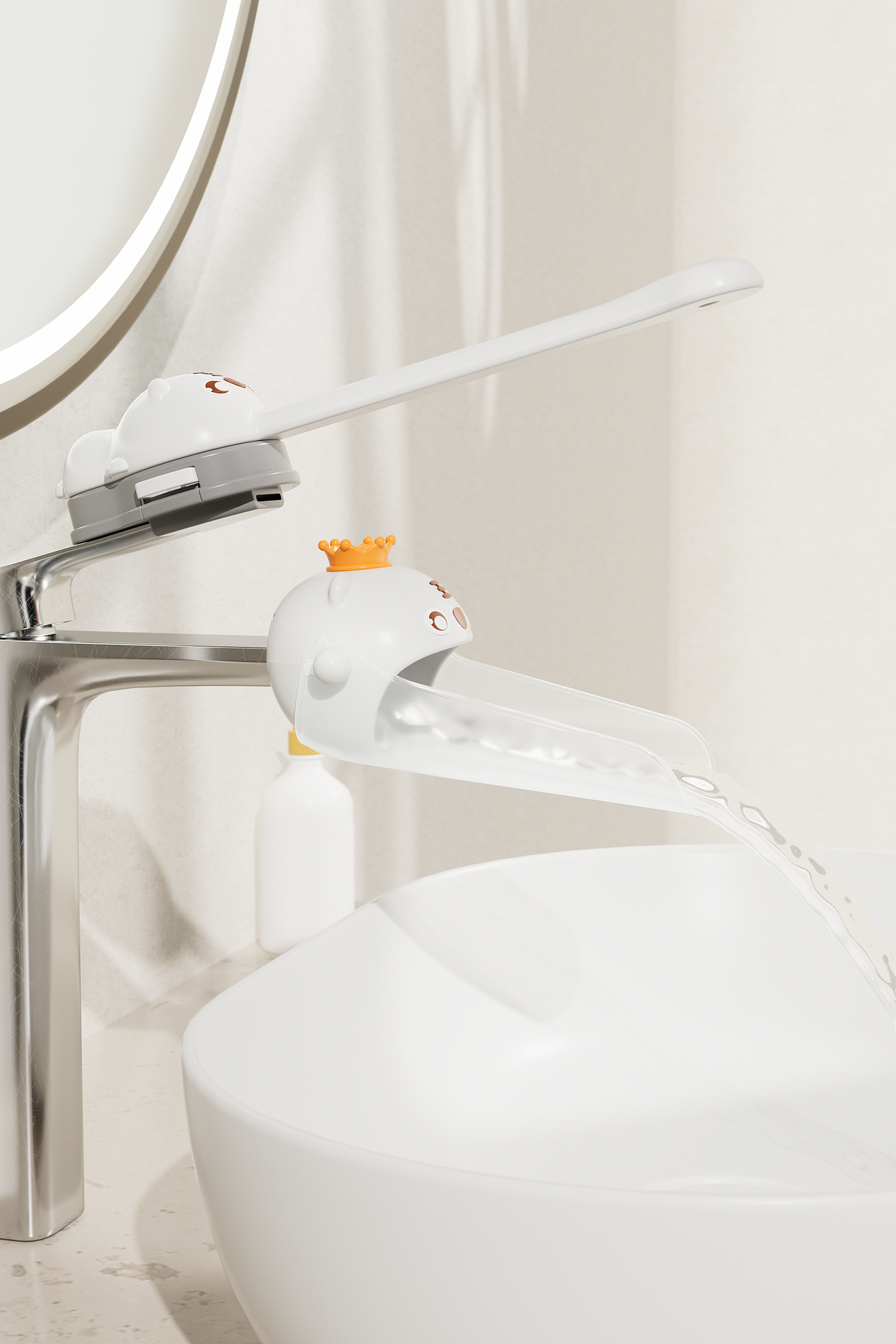 水龙头延伸器渲染-母婴-三维-C4D渲染