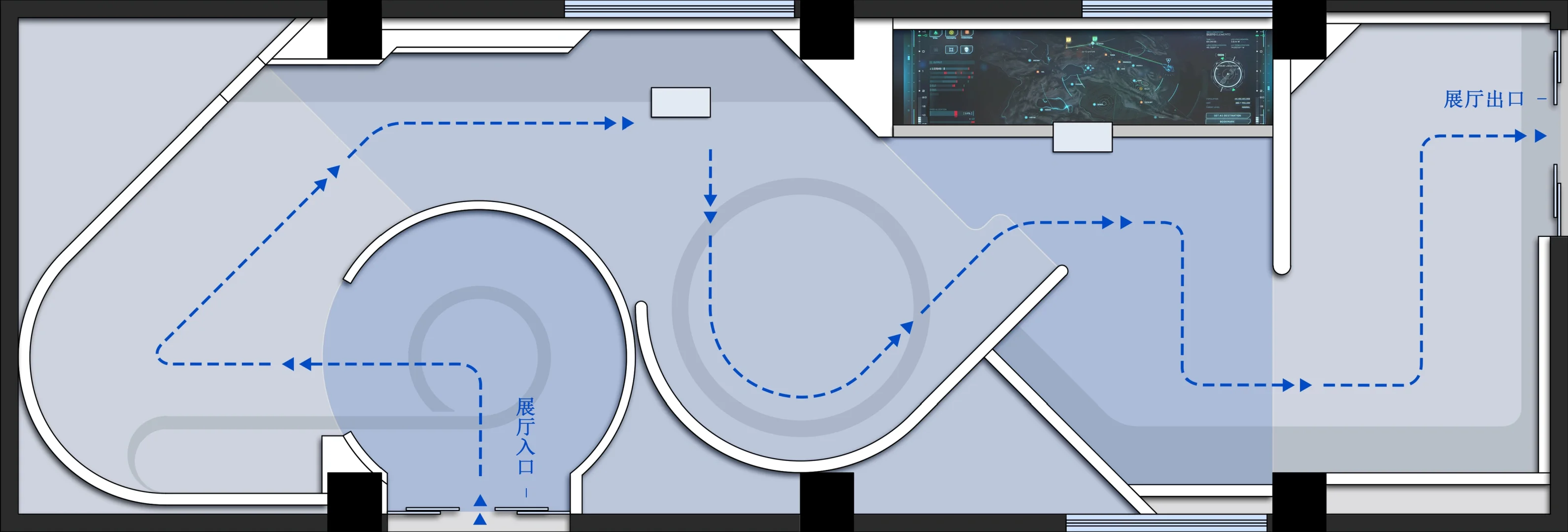 展厅动线设计说明书！#雨田侃设计#版式设计#展厅设计