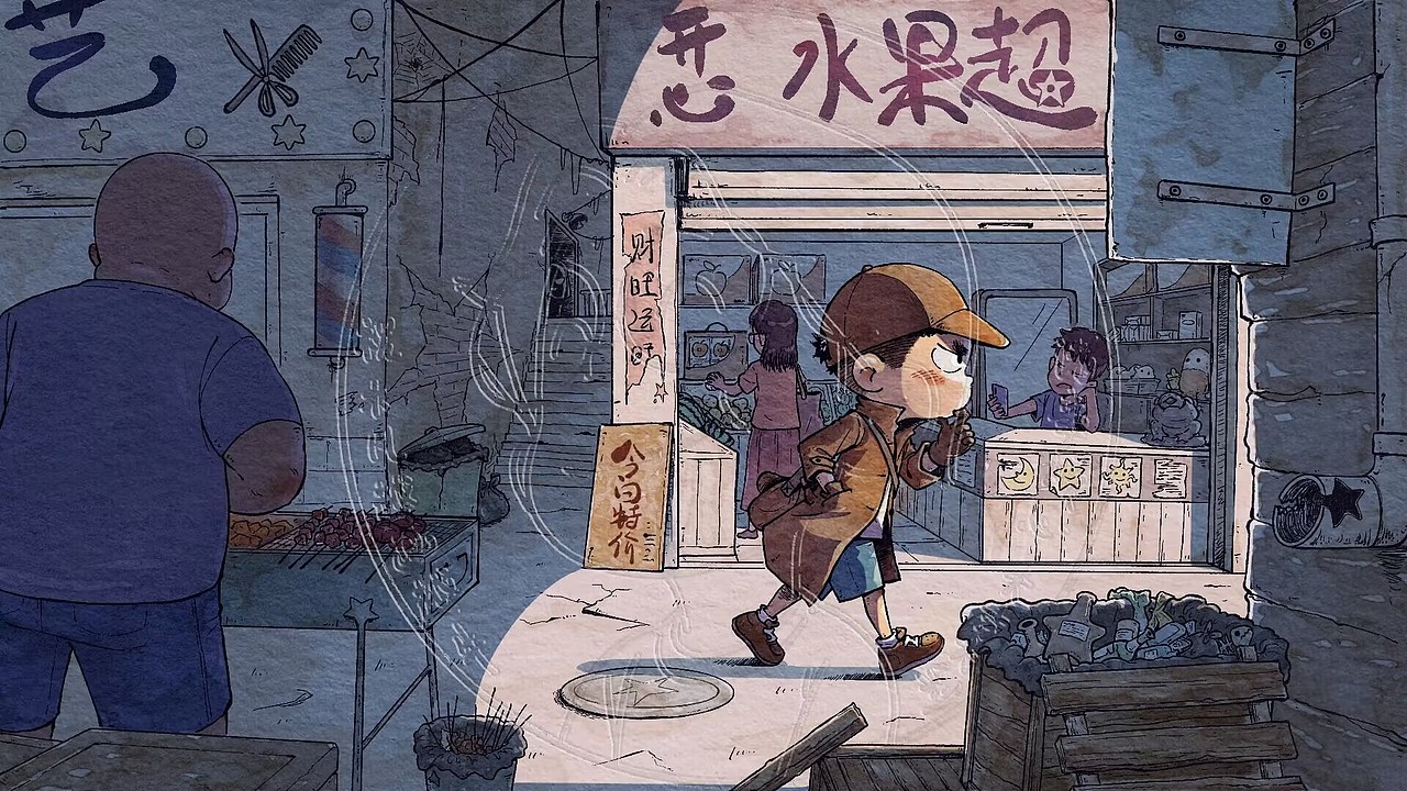 图中藏有十颗五角星看看你能否找到吧!