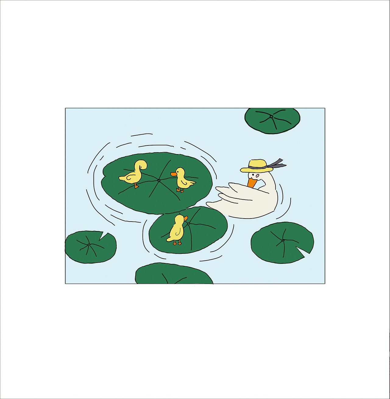 独立小绘本《鸭子一家去草原》