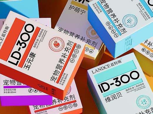 《蓝特斯》宠物营养补充剂包装设计