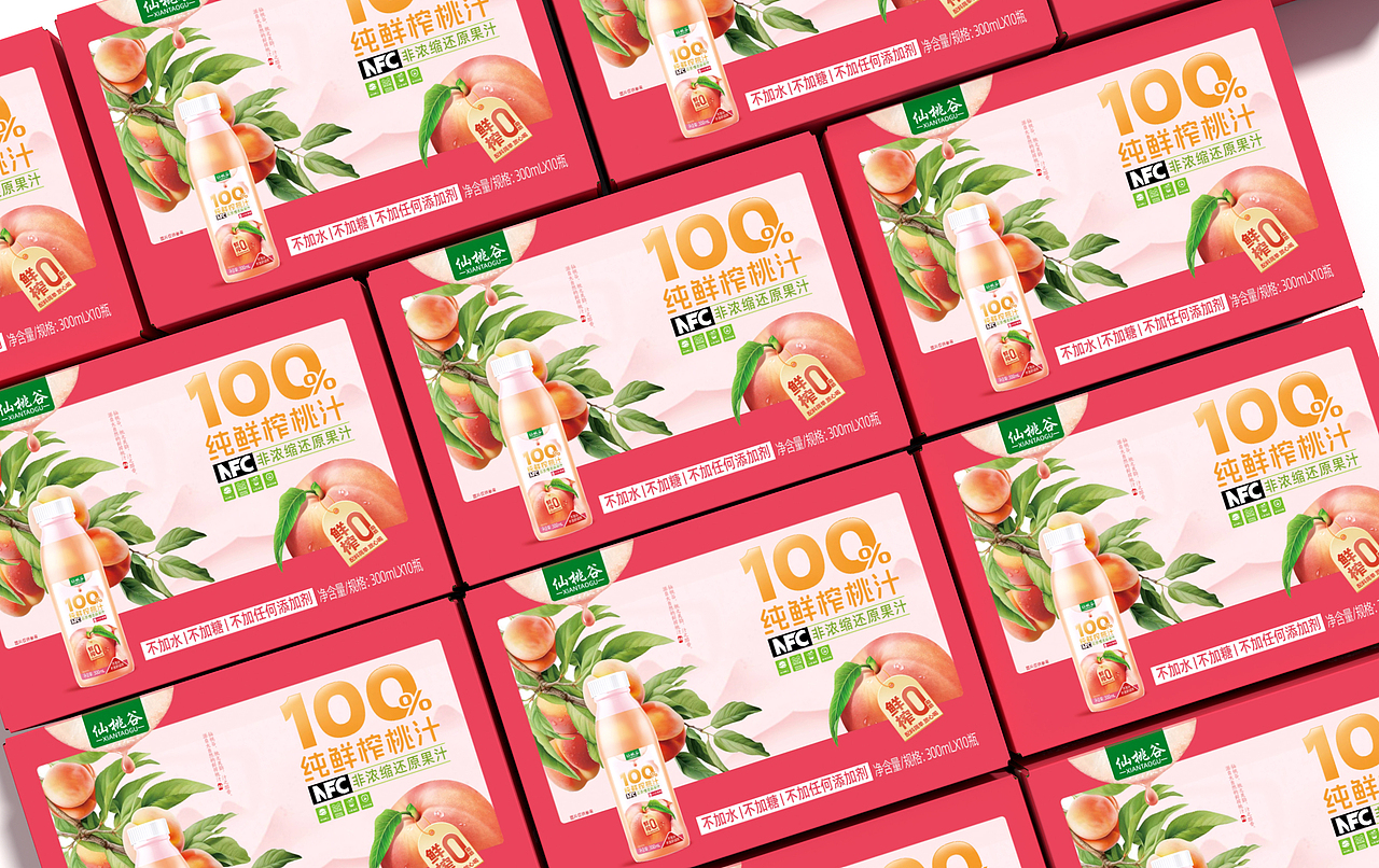 桃汁品牌包装设计