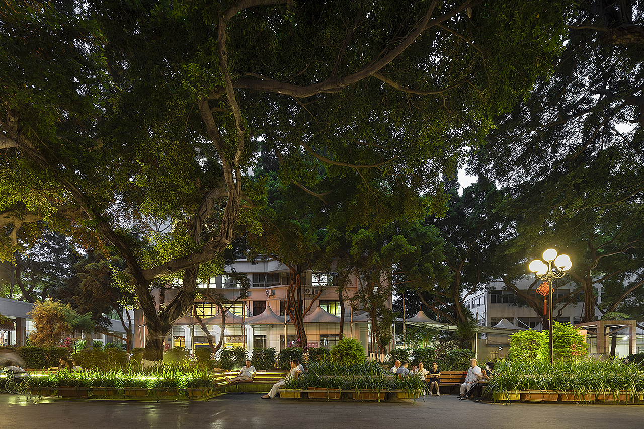 「建筑摄影」疗愈环境 广州第一人民医院外部公共空间