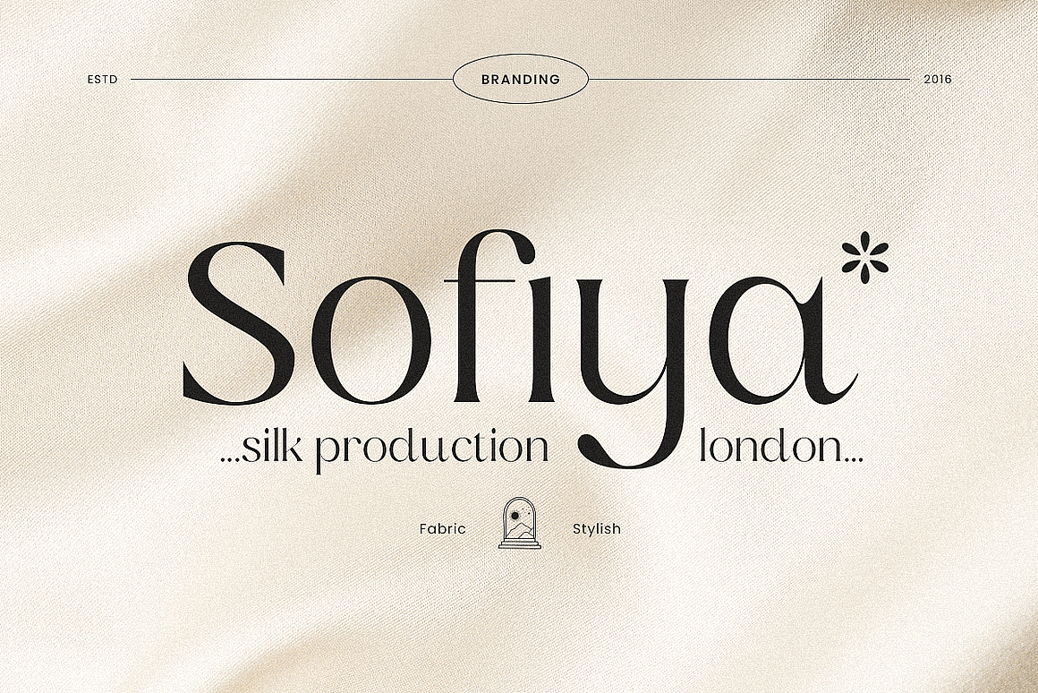 高级经典优雅奢侈品广告画册请柬包装标题衬线英文字体