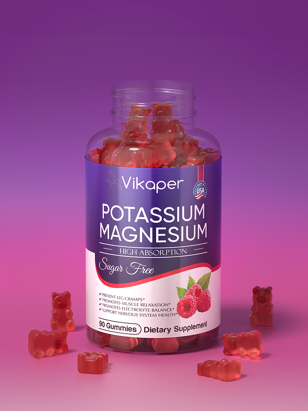 软糖糖果水果糖树莓糖产品精修后期修图亚马逊修图PS图