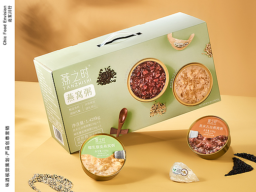 烟台美食摄影 | 燕窝营养粥礼盒系列 ✖ 北玄川行