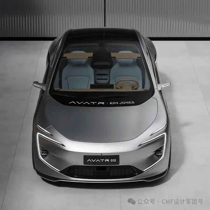 阿维塔012全球首秀,液态金属色车身,内外饰设计赏析