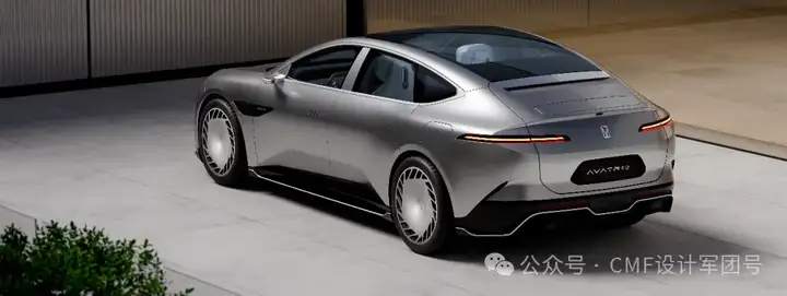 阿维塔012全球首秀,液态金属色车身,内外饰设计赏析