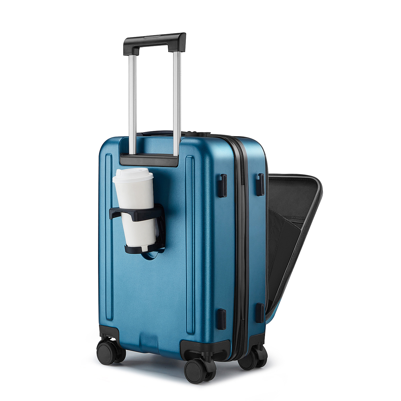 近期拉杆箱产品白底图拍摄案例