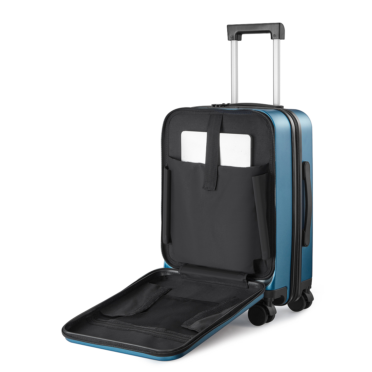 近期拉杆箱产品白底图拍摄案例