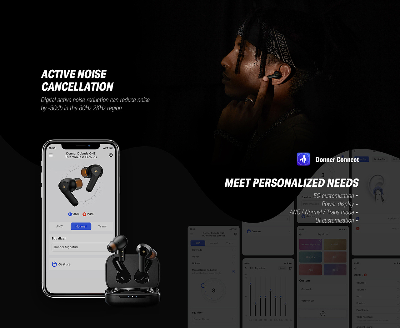 Donner乐器｜耳机广告制作（图ZMzc1ODY1NzEy） - 宣传片 - 站酷设计师东白文化原创素材 - 站酷ZCOOL