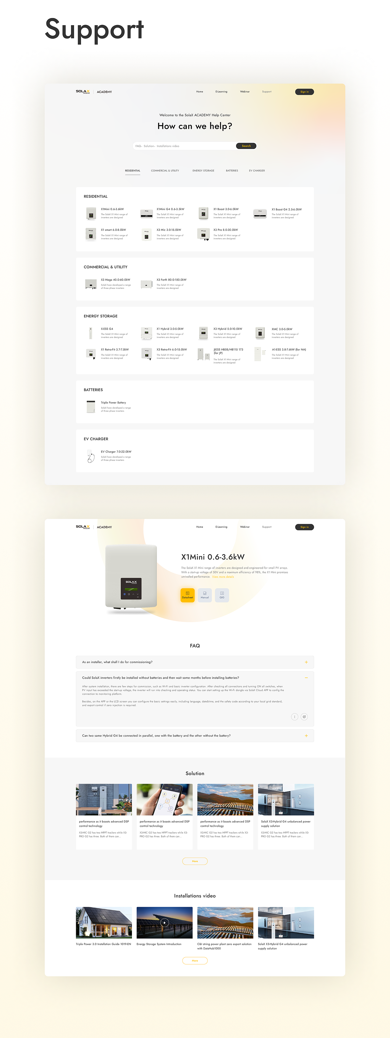 艾罗能源E-Learning系统（图ZMzc1ODY4MTIw） - 门户网站 - 站酷设计师空谷KGU原创素材 - 站酷ZCOOL