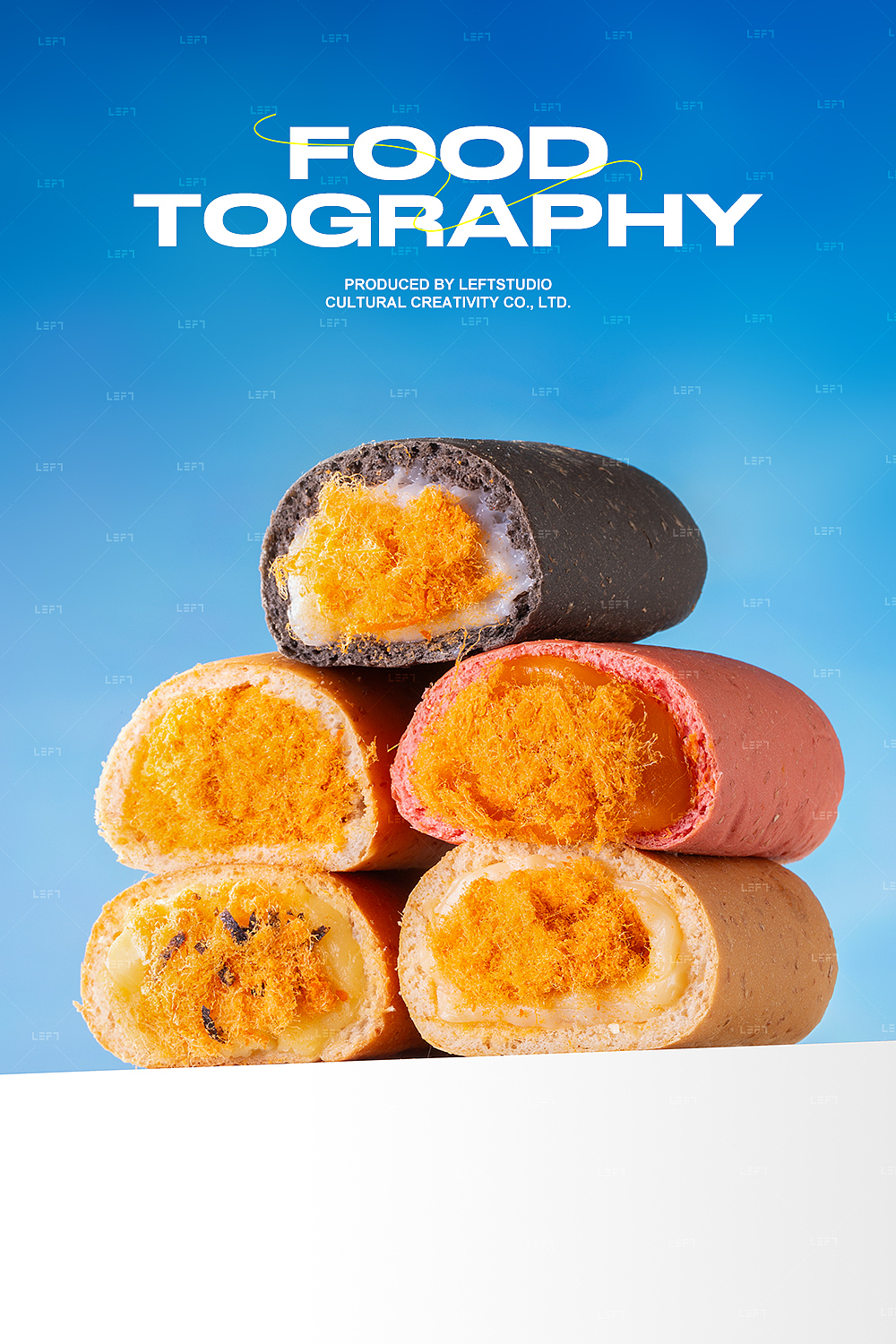 肉松欧包｜肉松面包｜夹心面包（图ZMzc1ODY5NDMy） - 美食摄影 - 站酷设计师LeftStudio原创素材 - 站酷ZCOOL