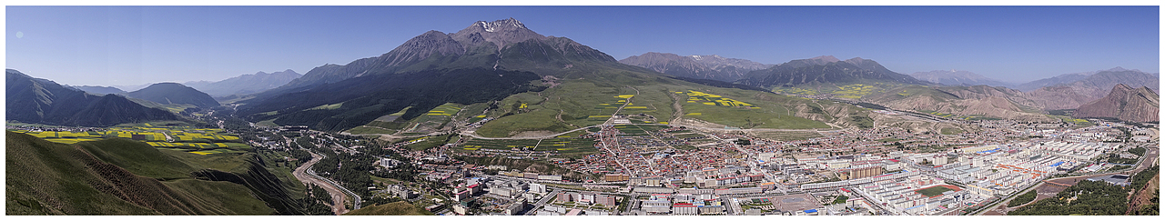 藏地十年 全景图（图ZMzc1ODcxODcy） - 风光摄影 - 站酷设计师田田的甜甜圈原创素材 - 站酷ZCOOL