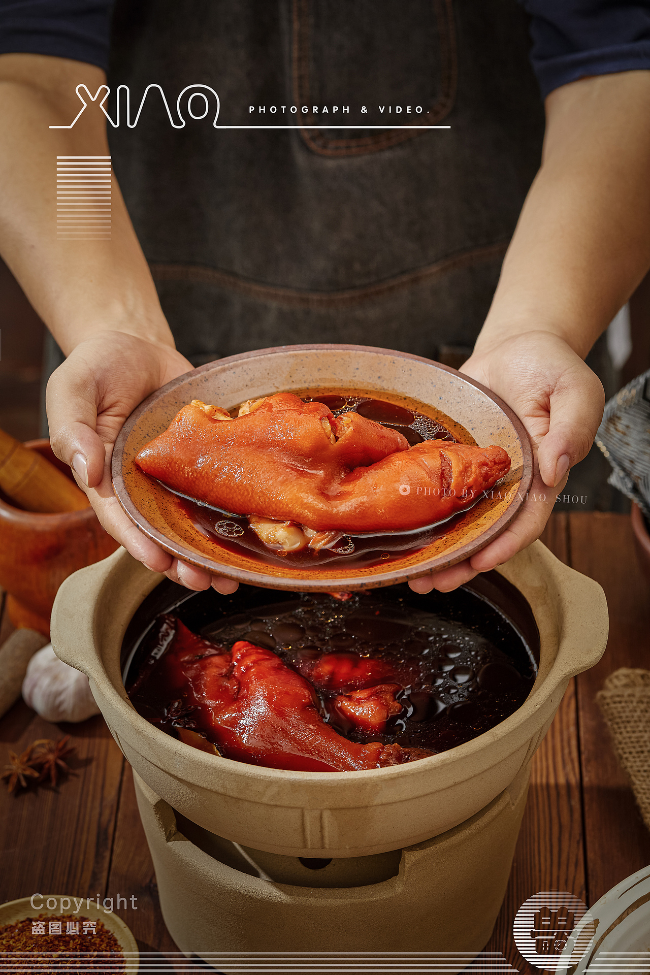 卤味、卤牛肉、猪脚拍摄