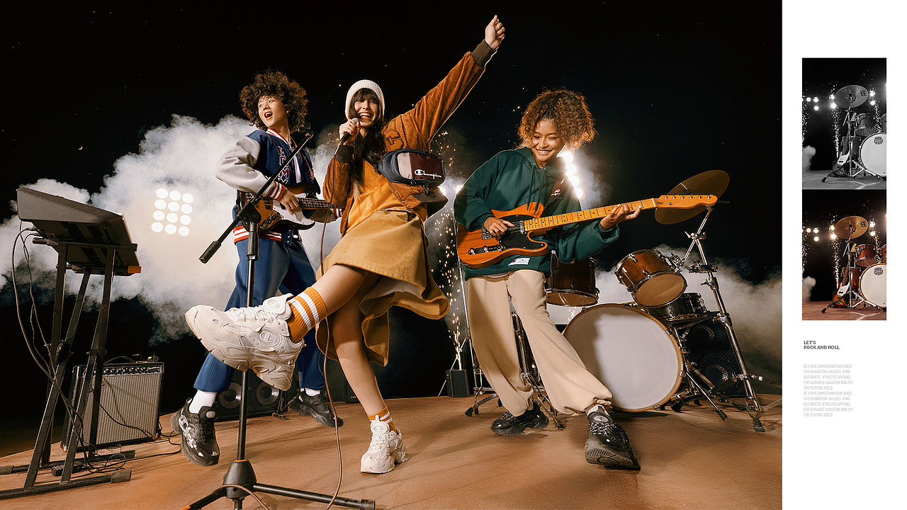 champion双11主题音乐节形象大片拍摄|TMOST出品