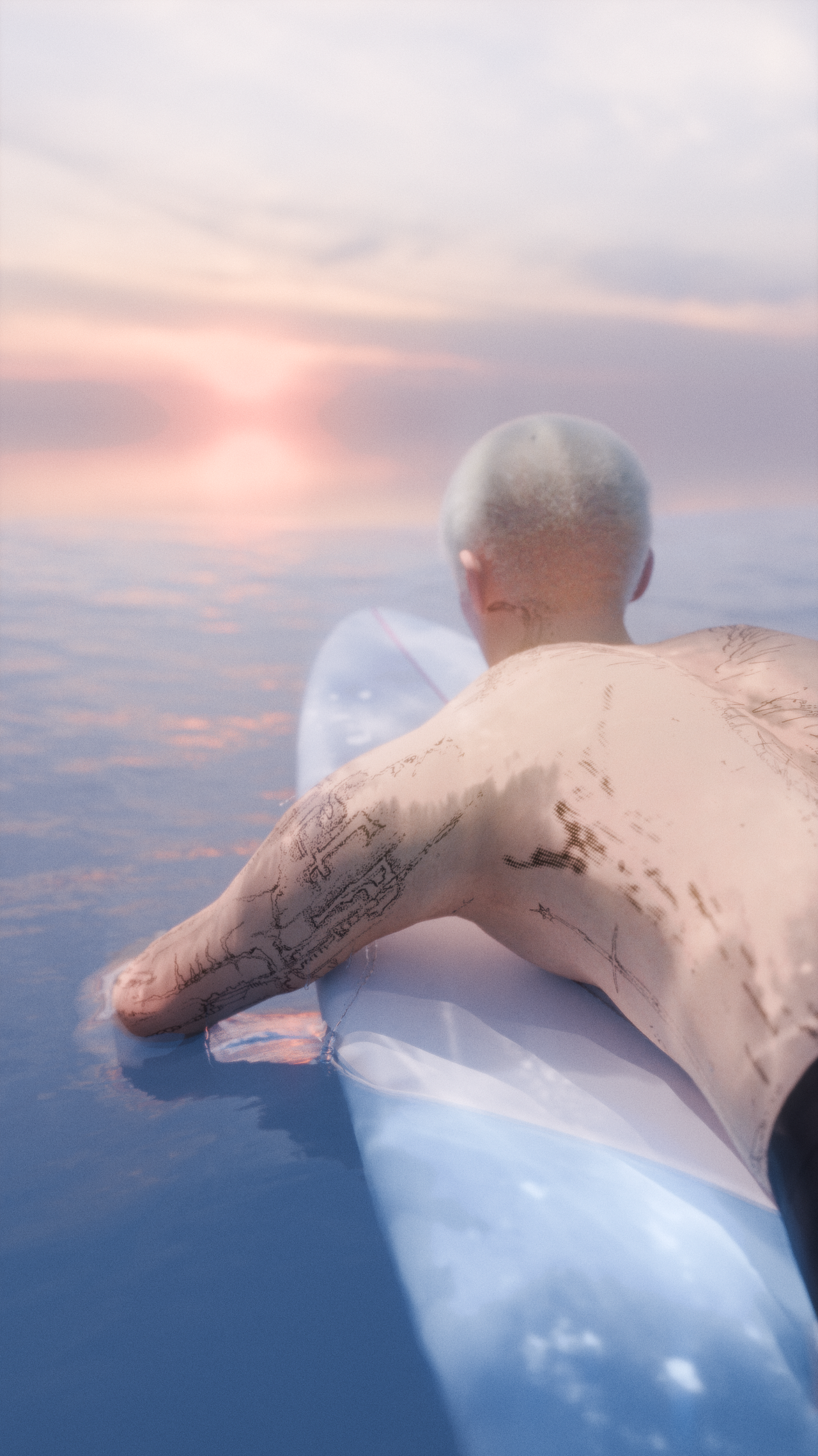 Blender/夏天的海