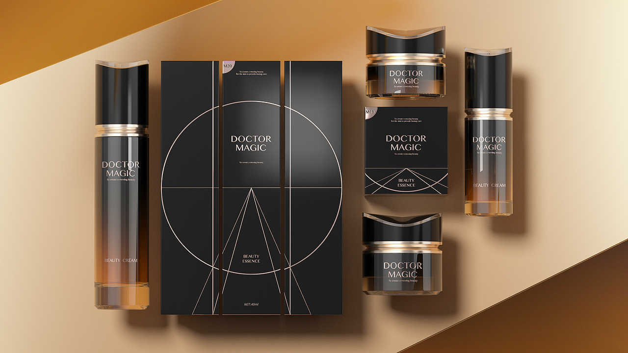 美业护肤-化妆品牌高级包装设计