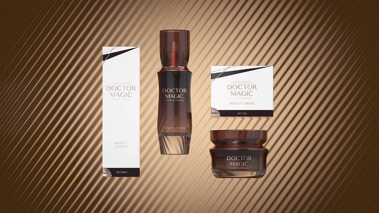 美业护肤-化妆品牌高级包装设计