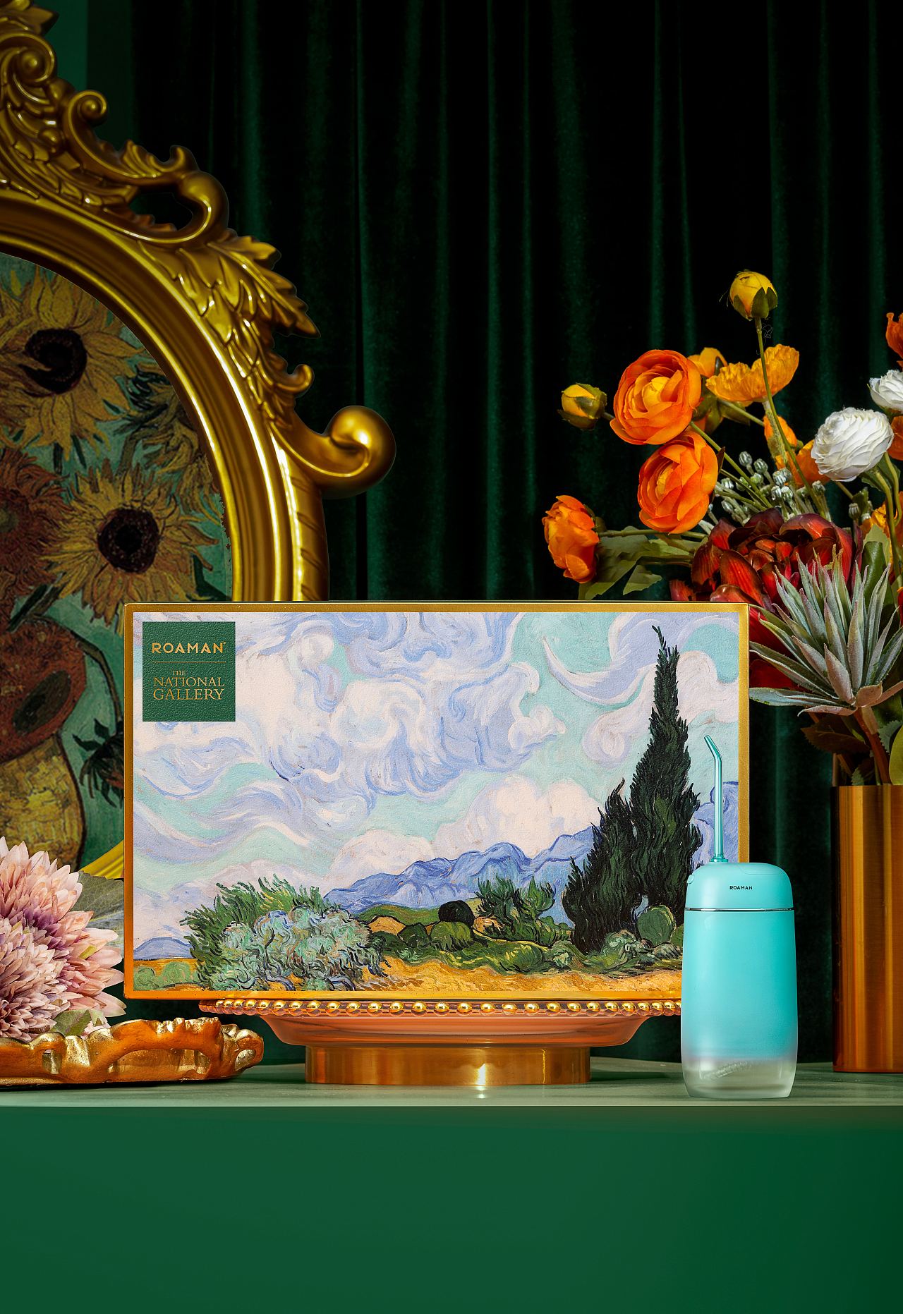 ROAMAN罗曼 X NG联名 油画包装系列 官宣图文