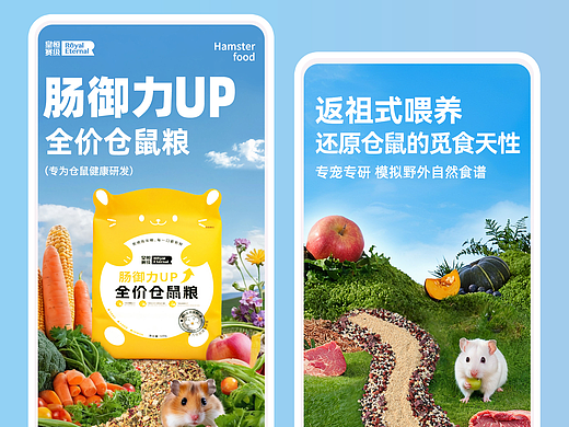 仓鼠粮详情页小宠详情页宠物用品详情页宠物零食详情页