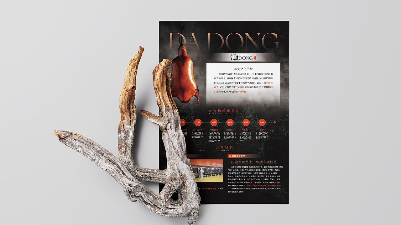 DA DONG大董烤鸭宣传页