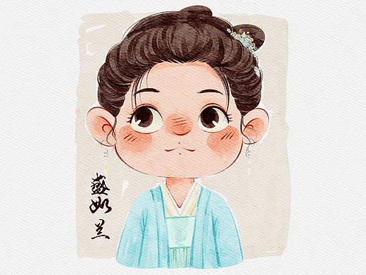 儿童插画水彩风