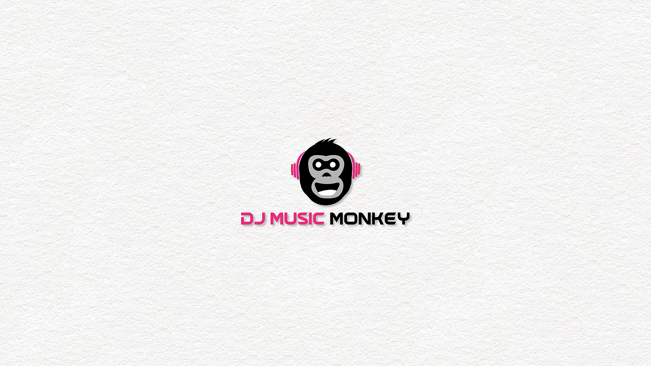 DJ MUSIC MONKEY - DJ 音乐猴（图ZMzc1OTA5MDgw） - Logo - 站酷设计师chujunvip原创素材 - 站酷ZCOOL