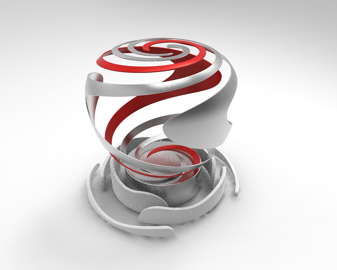 “苹果”延申-雕塑设计