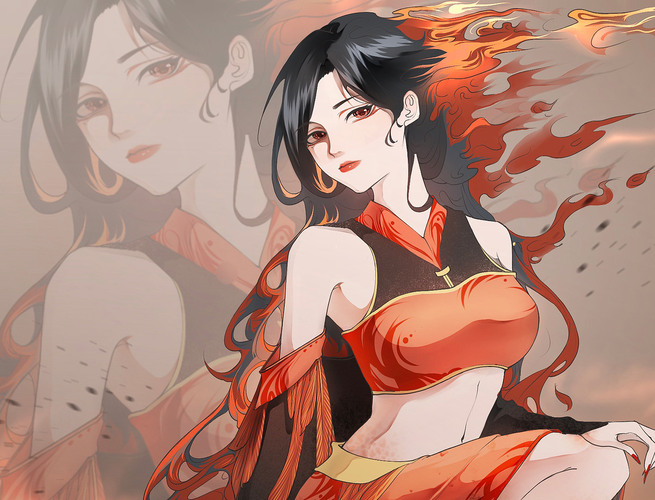 山海经100|火之毕方