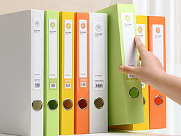 彩色PP檔案盒產(chǎn)品拍攝主圖詳情頁設(shè)計案例分享