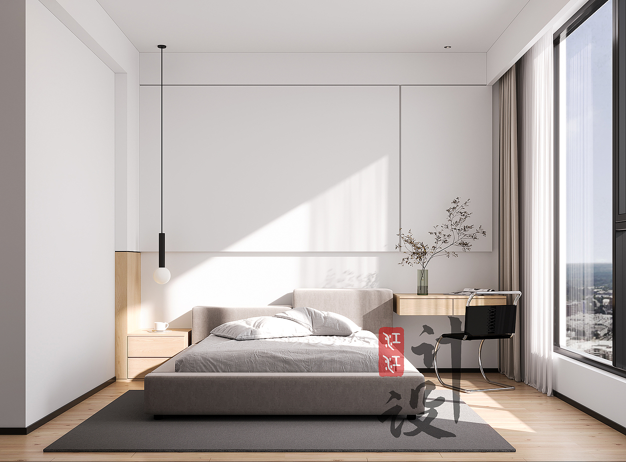 哎呦设计表现·极简风别墅