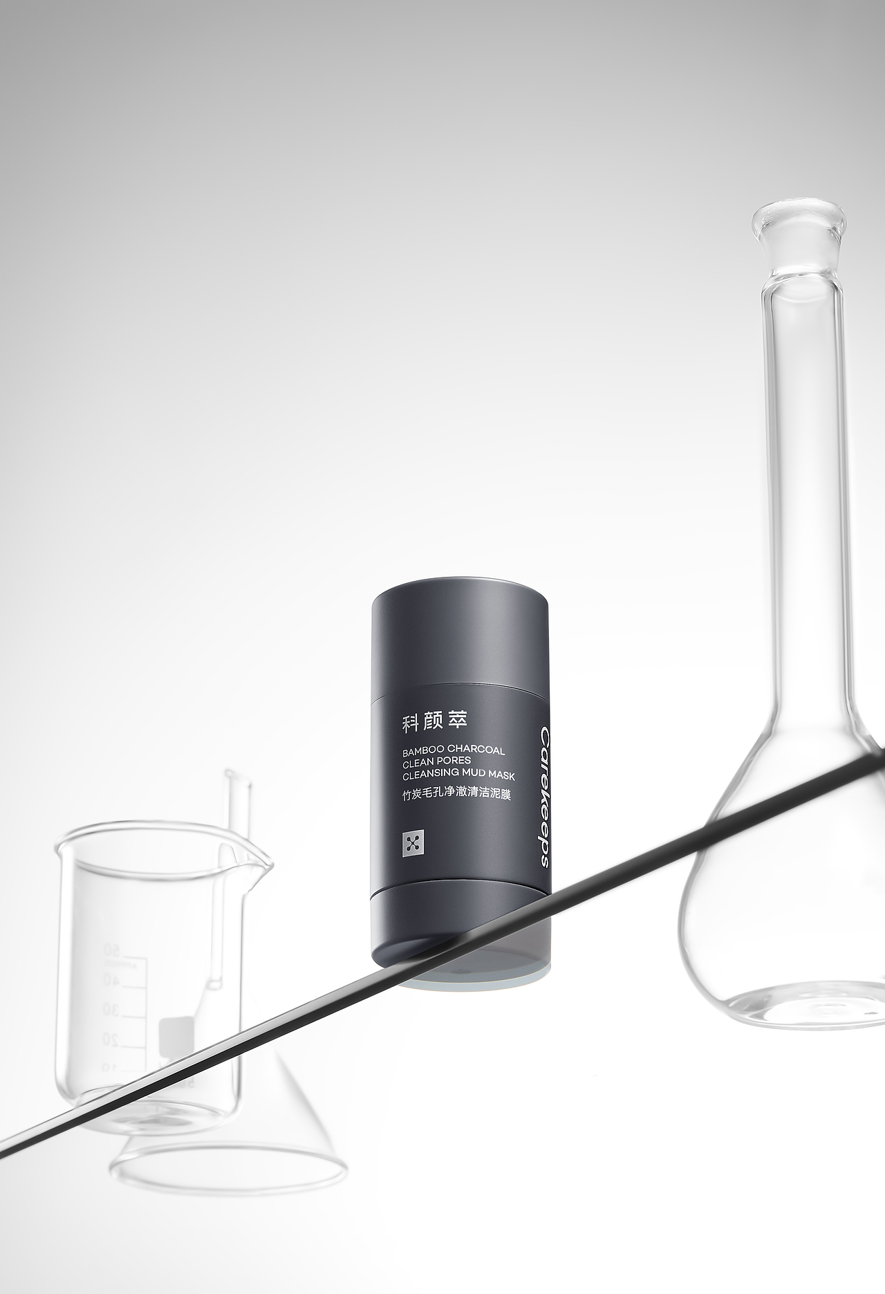 科颜萃洁面泥膜拍摄