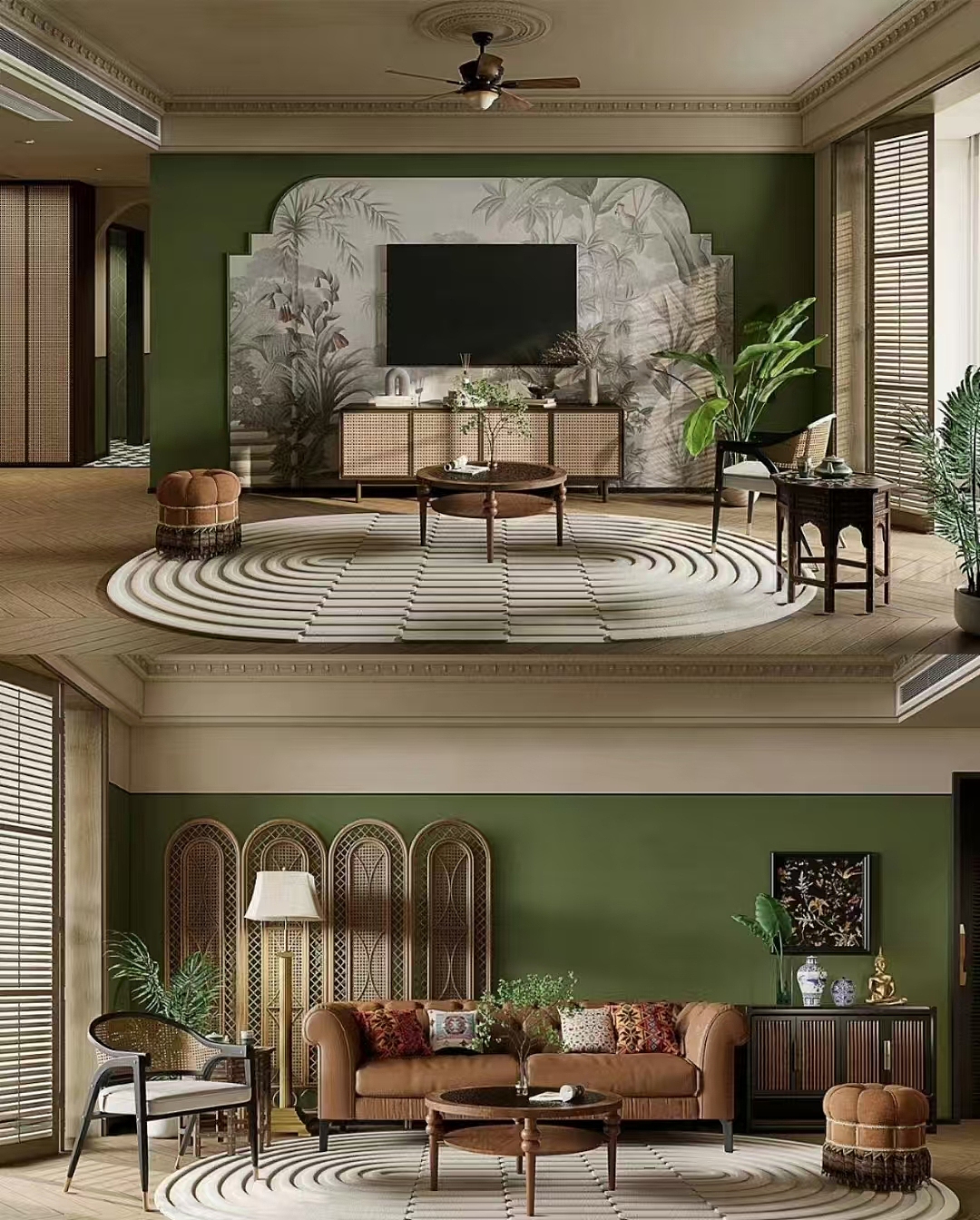 南洋复古风装修设计