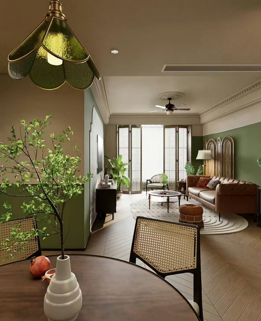 南洋复古风装修设计