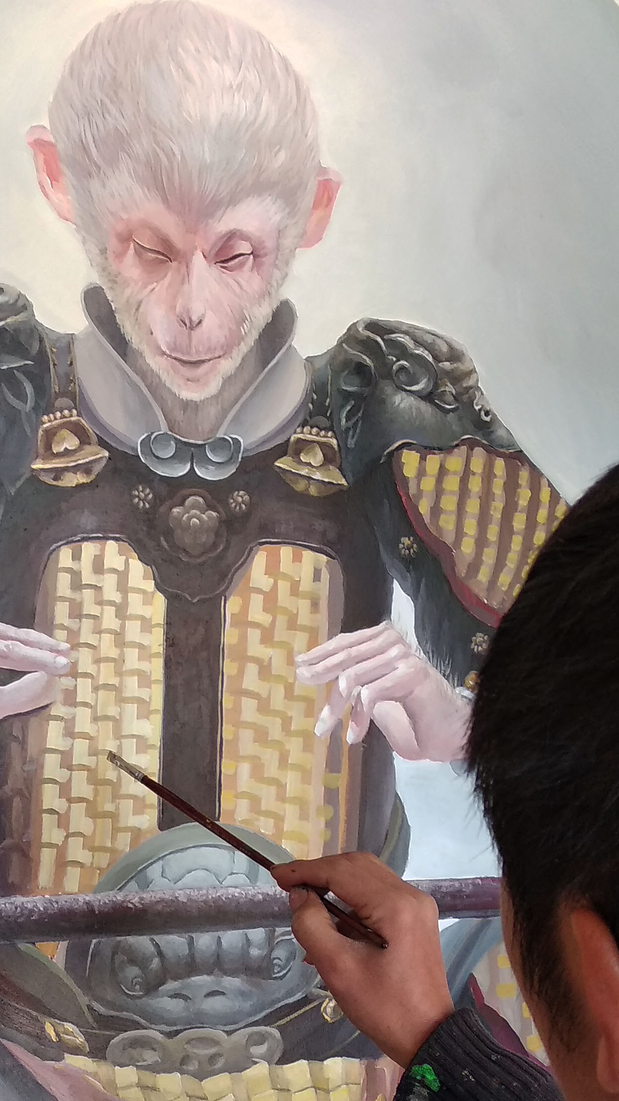 黑神话悟空墙体彩绘设计制作（图ZMzc1OTc1MDY4） - 其他手工艺 - 站酷设计师云南锦泰彩绘原创素材 - 站酷ZCOOL