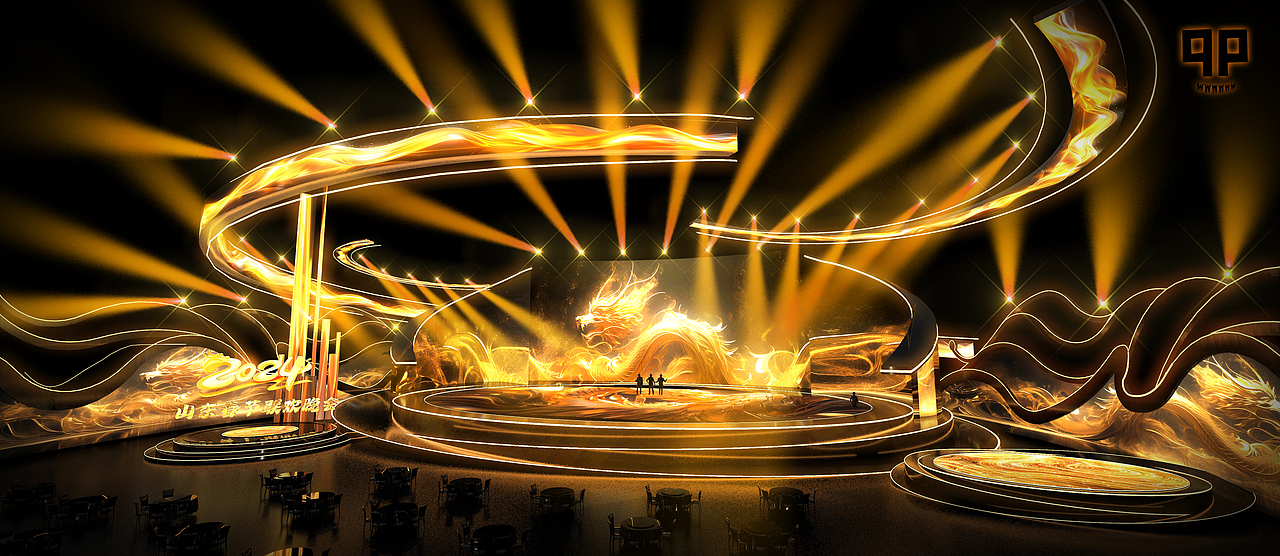 龙年春晚舞美（图ZMzc1OTc3Mzg4） - 舞台美术 - 站酷设计师哈尔滨邱鹏原创素材 - 站酷ZCOOL