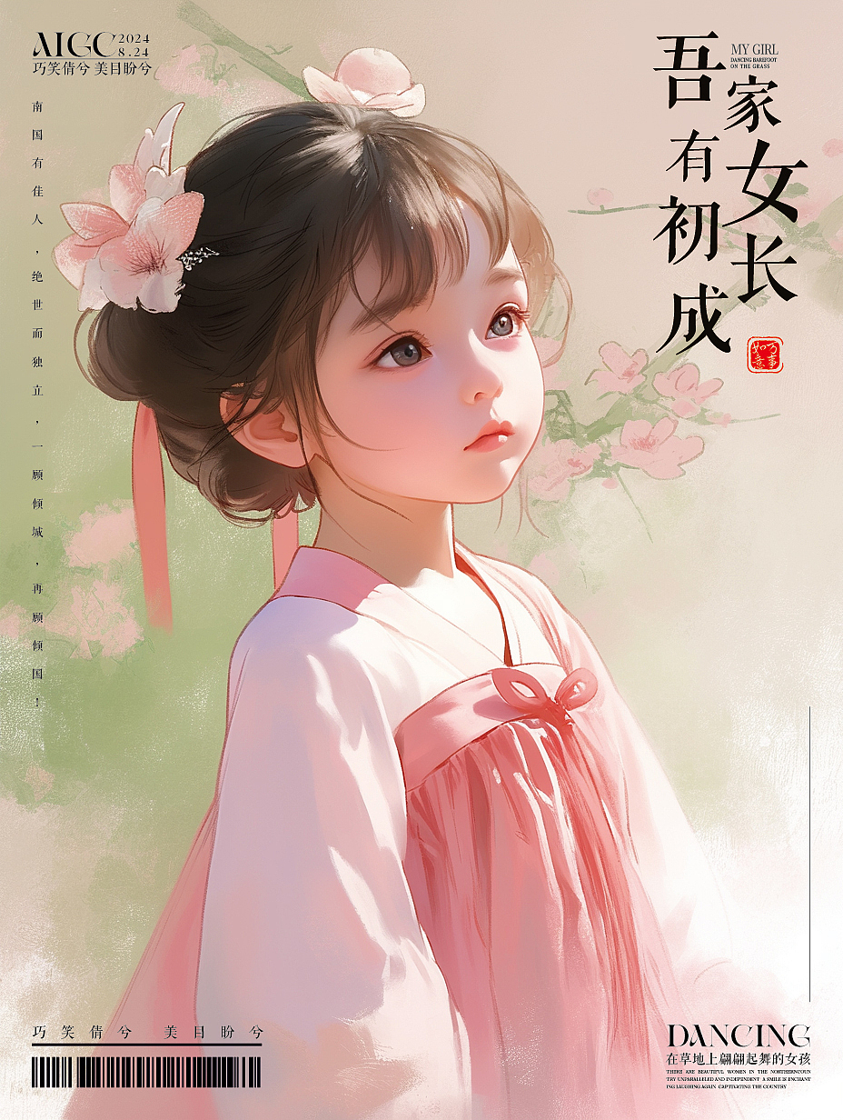 吾家有女初长成（图ZMzc1OTc5NzU2） - 海报 - 站酷设计师YoyoMia原创素材 - 站酷ZCOOL