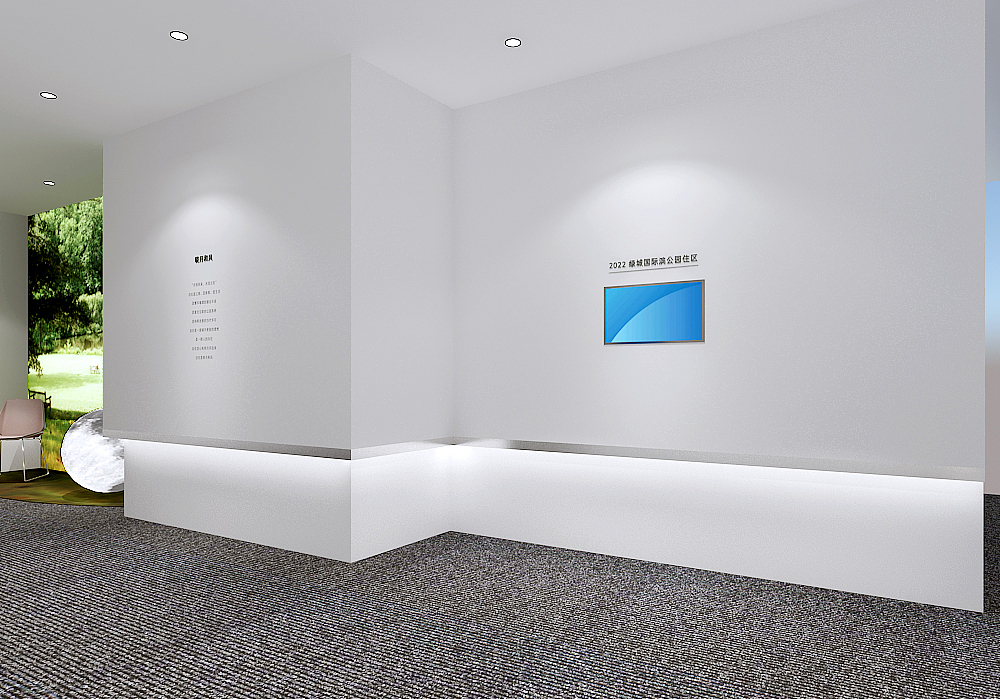 绿城·晓月和风看房通道（图ZMzc1OTg0MzU2） - 建筑/空间 - 站酷设计师Cherry0807原创素材 - 站酷ZCOOL