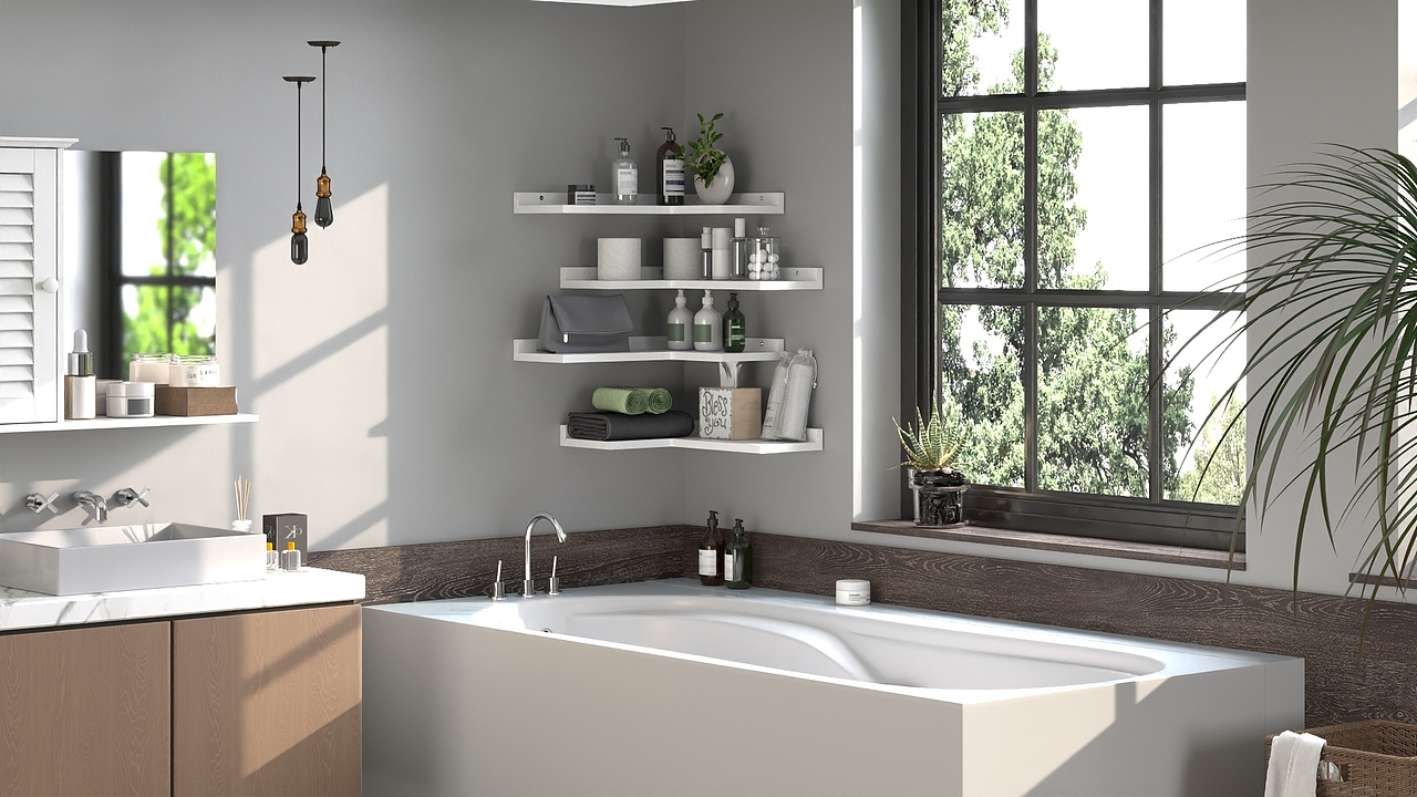 亚马逊置物架3D广告视频|3dmax家具动画