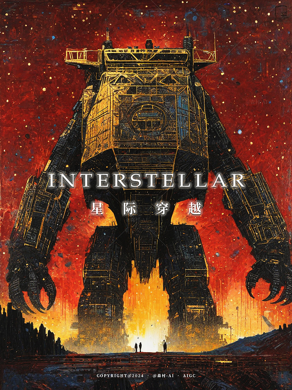 星际穿越（六）（图ZMzc1OTk5MzI4） - 商业插画 - 站酷设计师森村_AI原创素材 - 站酷ZCOOL