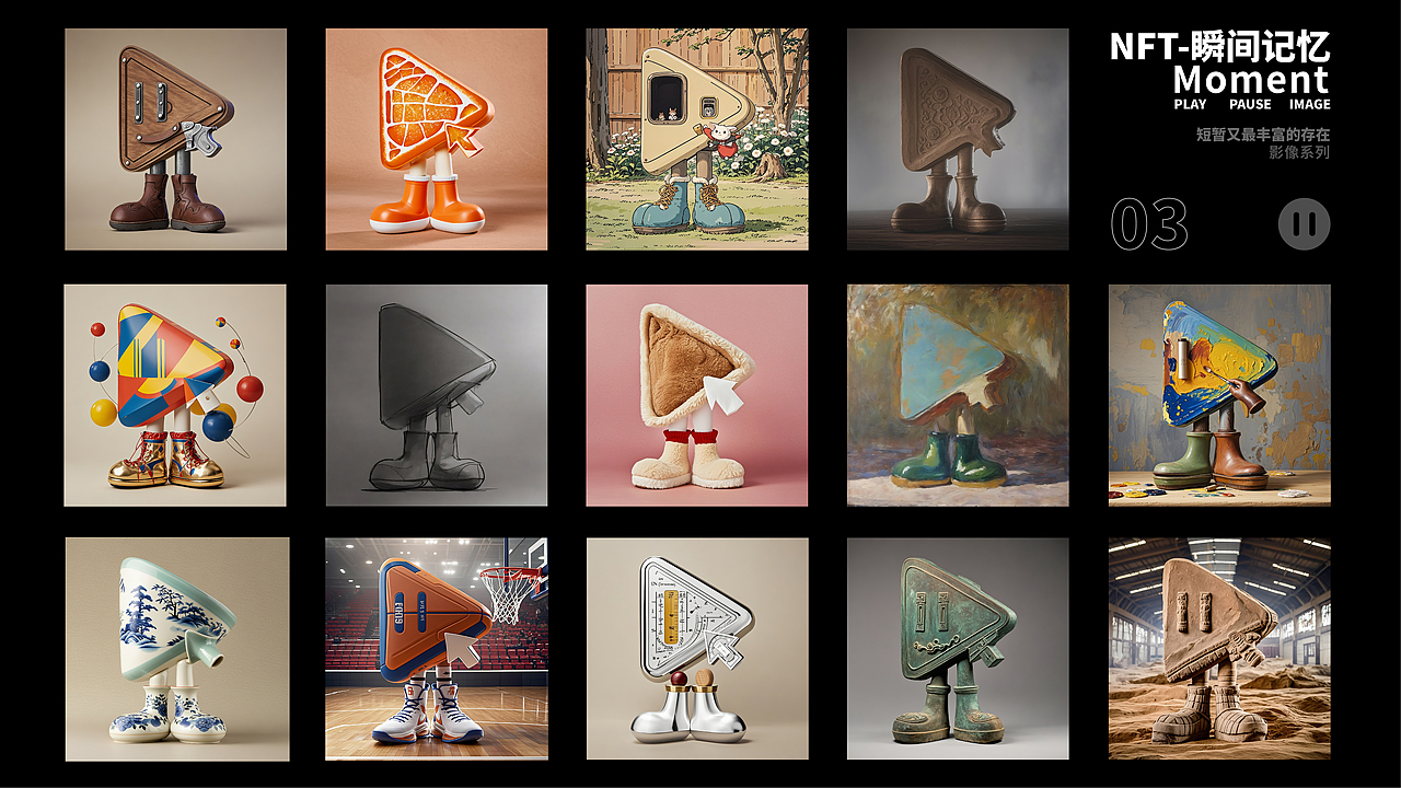 NFT-瞬间记忆-Moment-影像系列（图ZMzc2MDE1MDQ4） - AI作品 - 站酷设计师猜好奇原创素材 - 站酷ZCOOL