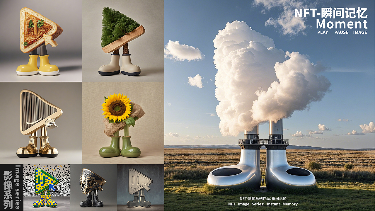 NFT-瞬间记忆-Moment-影像系列（图ZMzc2MDE1MzYw） - AI作品 - 站酷设计师猜好奇原创素材 - 站酷ZCOOL