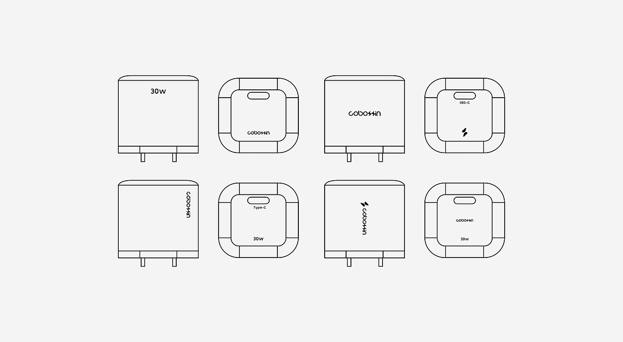 LOGO设计 | Cobossin科博芯品牌设计 数码LOGO设计（图ZMzc2MDIyODAw） - 品牌 - 站酷设计师LOGO设计_東原创素材 - 站酷ZCOOL