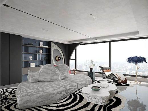 最新渲染 现代平层