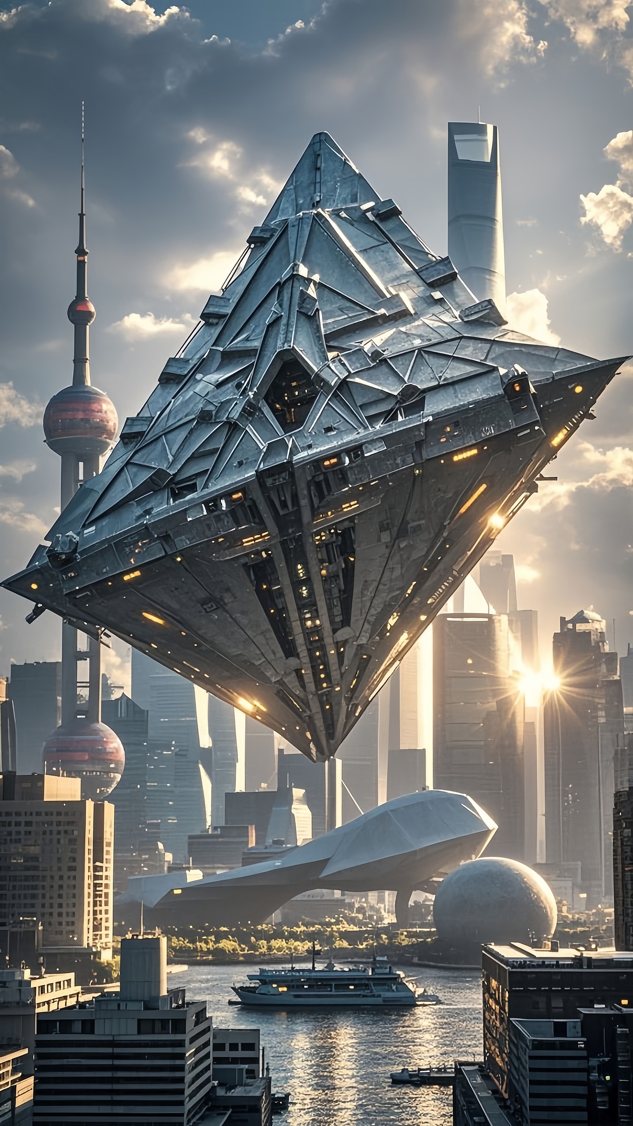 原创ai视频作品《触地》